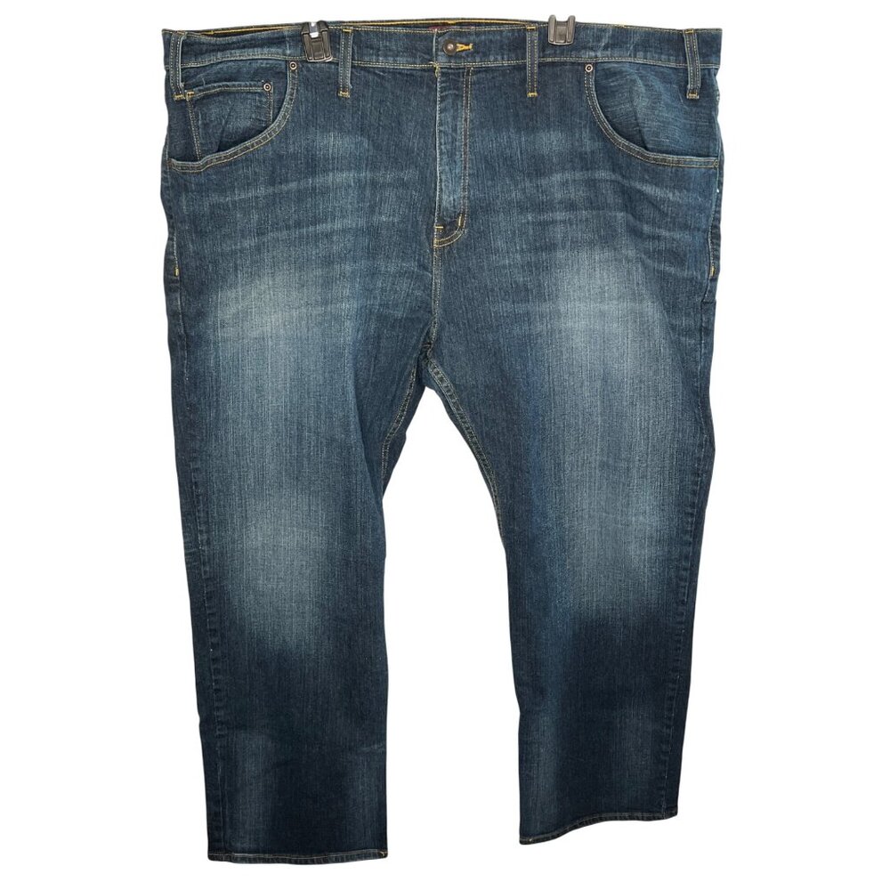 Foundry Flex Denim Jeans Men's Big & Tall Size 50x30 Dark Wash Blue S9407